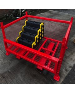 Drop Door Storage Cages