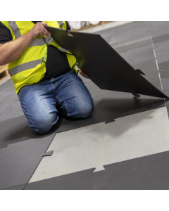 Recycling-Bodenschutzplatte