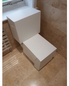 Feuerbeständiger WC-Schutz