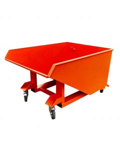 Auto Lock Tipping Skip With Wheels