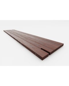 Azobé-Holz Baggermatten