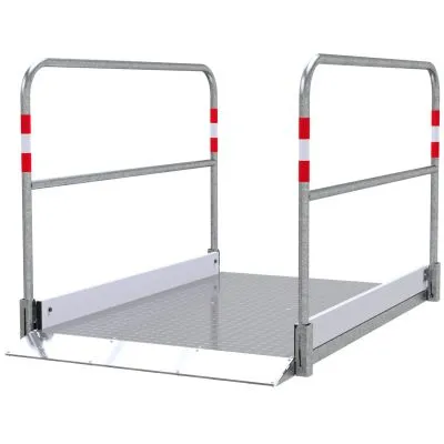 Grabenbrücke aus Stahl / Aluminium