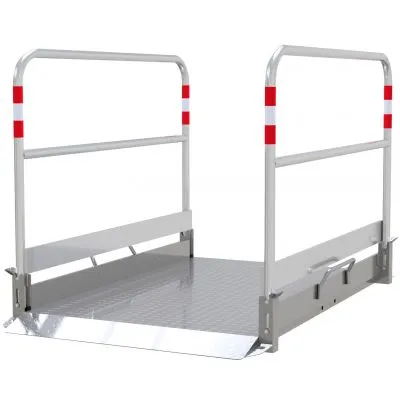 Grabenbrücke  aus Aluminium Grabenbrücke  aus Aluminium