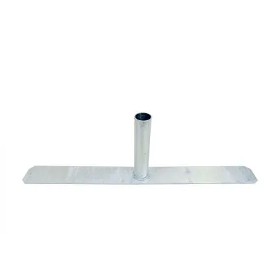 Fuß für Gitterelement gerade Fuß für Gitterelement gerade