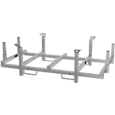 Stapelpalette für 20 Bodenschutzmatten Stapelpalette für 20 Bodenschutzmatten