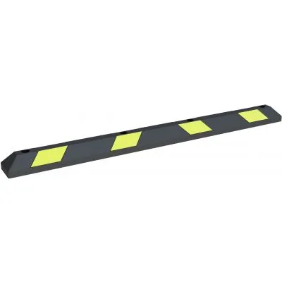 Park- und Leitschwelle schwarz / gelb 1,83 m Park- und Leitschwelle schwarz / gelb 1,83 m