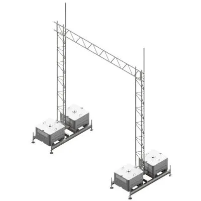 Aufstellvorrichtung Brücke
