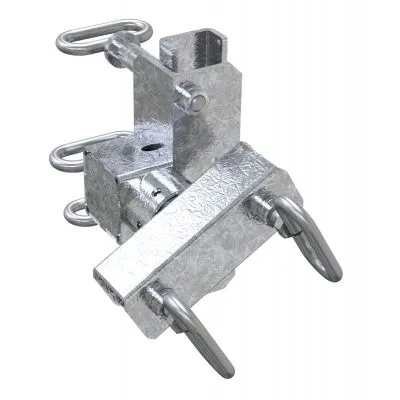 Klemmvorrichtung für Auskreuzung 40x40