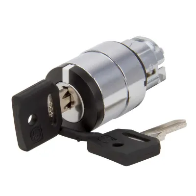 Schneider 3-Positionen-Schlüsselschalter Schneider 3-Positionen-Schlüsselschalter