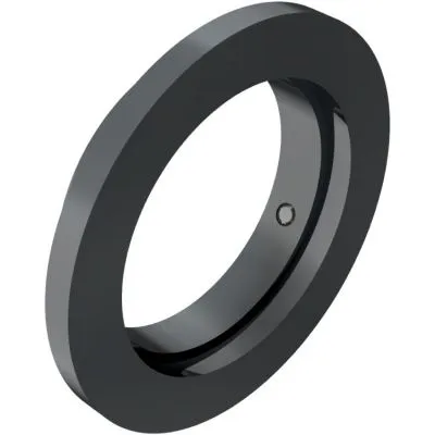 Bodenrosette für 89 mm Pfosten, beschichtet DB 703