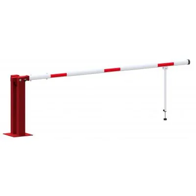 Handschranke mit Gasdruckfeder und Pendelstütze