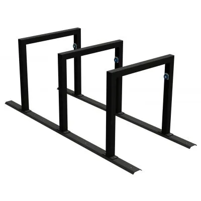 E-Bike - Anlehnbügel 3er Reihenanlage