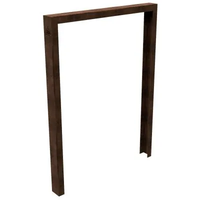 Anlehnbügel aus Cortenstahl Anlehnbügel aus Cortenstahl