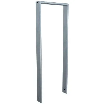 Ahnlehnbügel aus Stahlrohr 80 x 20 mm Ahnlehnbügel aus Stahlrohr 80 x 20 mm