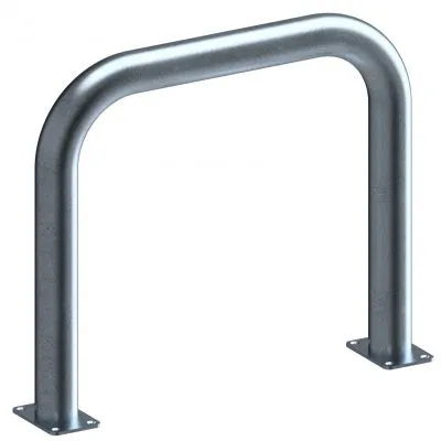 Rammschutzbügel Ø 76 x 2,6 mm ohne Querholm für Dübelbefestigung Rammschutzbügel Ø 76 x 2,6 mm ohne Querholm für Dübelbefestigung