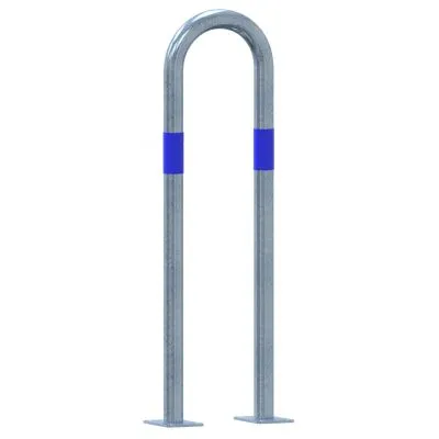 Absperrbügel zum Aufdübeln aus Stahlrohr Ø 48 mm Absperrbügel zum Aufdübeln aus Stahlrohr Ø 48 mm