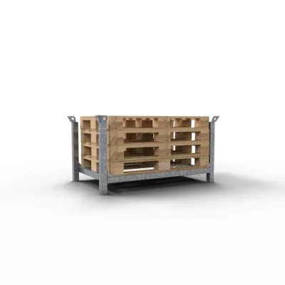 Stapelpalette  für DB-Flachpaletten Stapelpalette  für DB-Flachpaletten