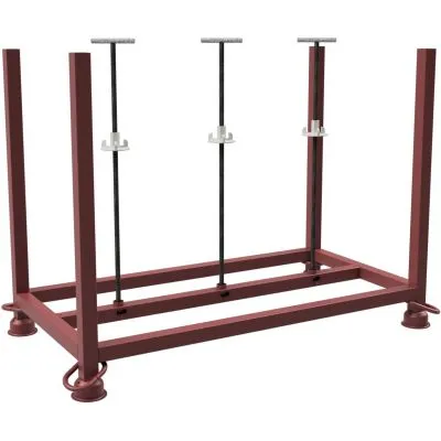 Stapelpalette für 21 / 30 Fußplatten