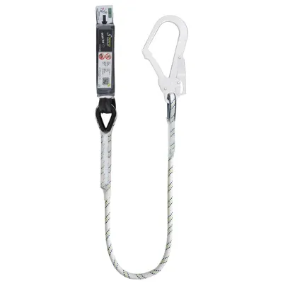 Schwerkraftstoßdämpfendes Kernmantelseil-Verbindungsmittel - Gerüsthaken Schwerkraftstoßdämpfendes Kernmantelseil-Verbindungsmittel - Gerüsthaken