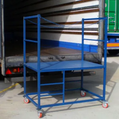 Mobile Anhängerladeplattformen