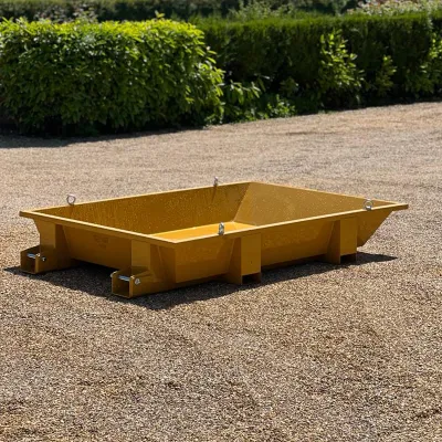 Bauabfall-Auffangwanne Bauabfall-Auffangwanne