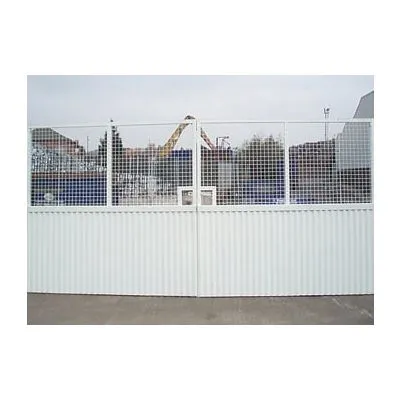 Hybrid-Fahrzeugtor für Baustellen Hybrid-Fahrzeugtor für Baustellen