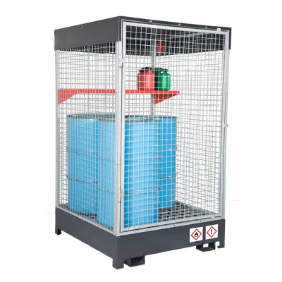 Sicherheitslagerkäfig für Gefahrstoffe