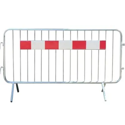 Fußgängerbarriere mit Reflektorstreifen - 2,3 m 