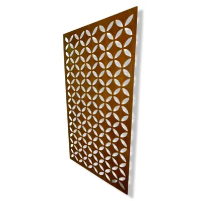 Dekorativer Gartenschirm - Marokkanische Kreise