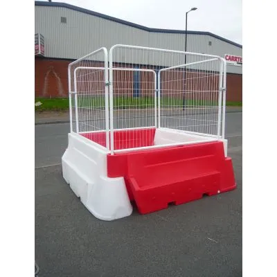 Befüllbare Verkehrsbarriere - 2 Meter  Befüllbare Verkehrsbarriere - 2 Meter