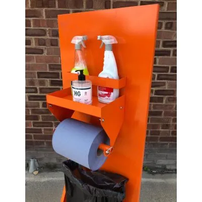 Mobile Hygienestation für Baustellen