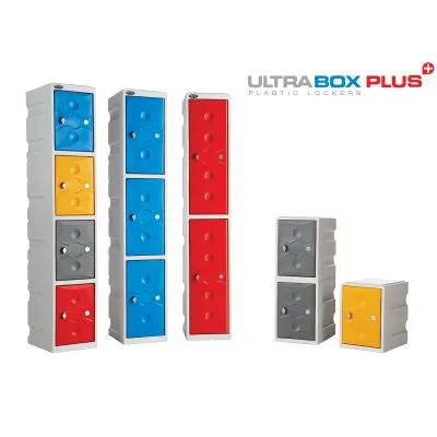 Ultrabox Plus+ Kunststoffschließfächer Ultrabox Plus+ Kunststoffschließfächer