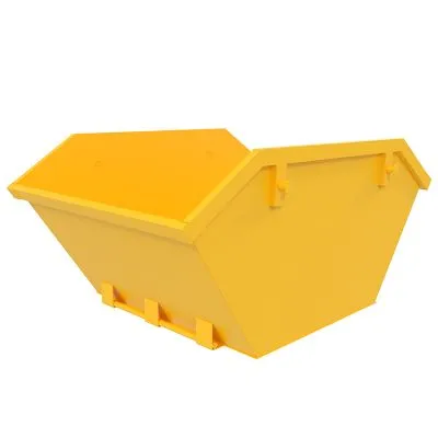 4-Yard-Bauschuttcontainer – offen, Kettenaufnahme 4-Yard-Bauschuttcontainer – offen, Kettenaufnahme