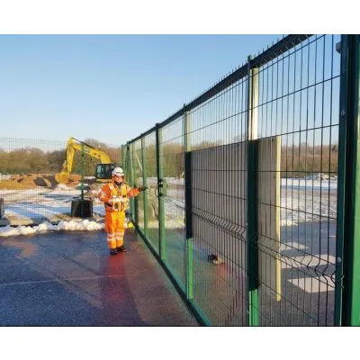 Temporäres Schwingtor