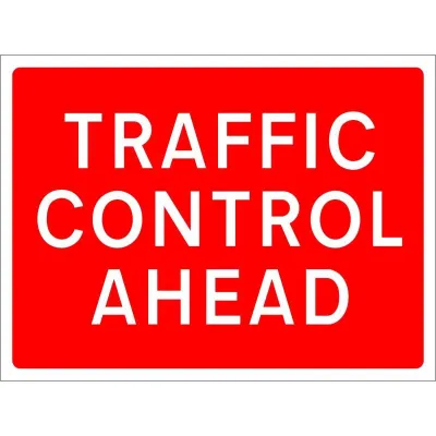 Verkehrsregelung voraus – Verkehrszeichen